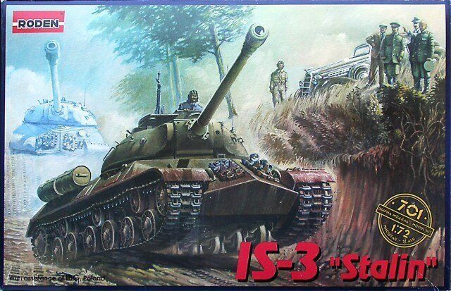 Roden 701 Is-3 Soviet TANK SCALE 1/72 NEW