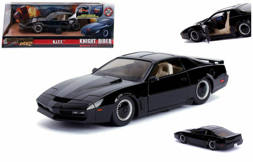 Supercar Pontiac Firebird 1982 K.i.t.t. Knight Rider w/ Lights 1:24 Model