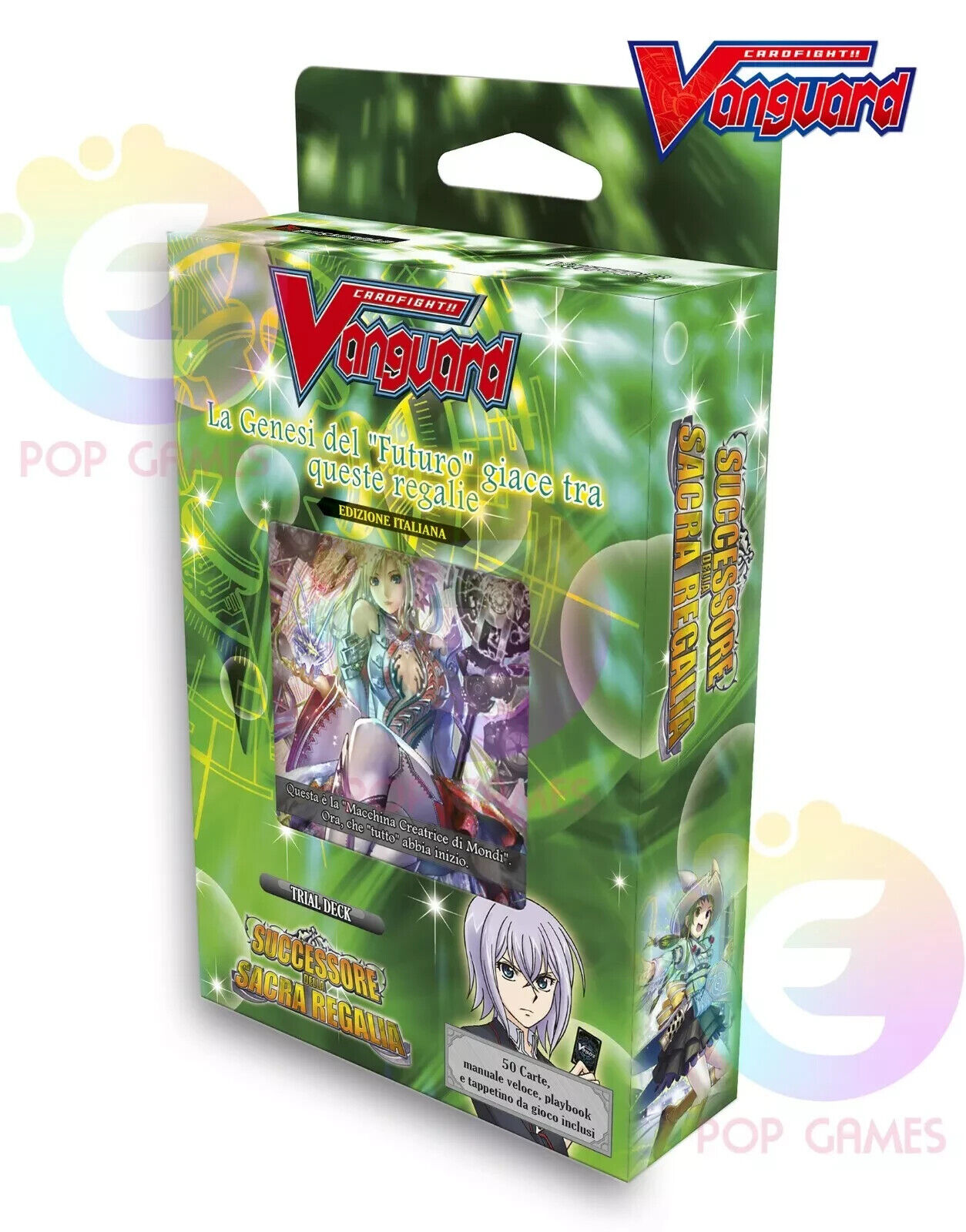 SUCCESSORE DELLA SAGRA REGALIA Cardfight! VANGUARD Trial Deck Mazzo Carte ITA