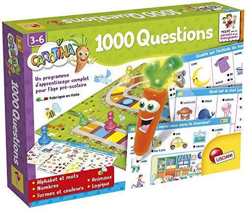 Lisciani Carotina 1000 Domande FR66193, Questions (t5Z)