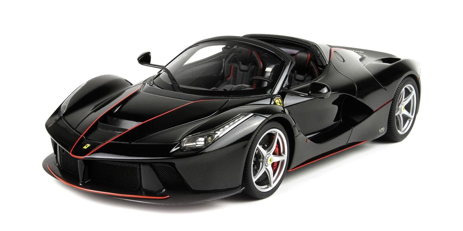 Ferrari Laferrari Aperta Nero Daytona 1:18 Model BBR