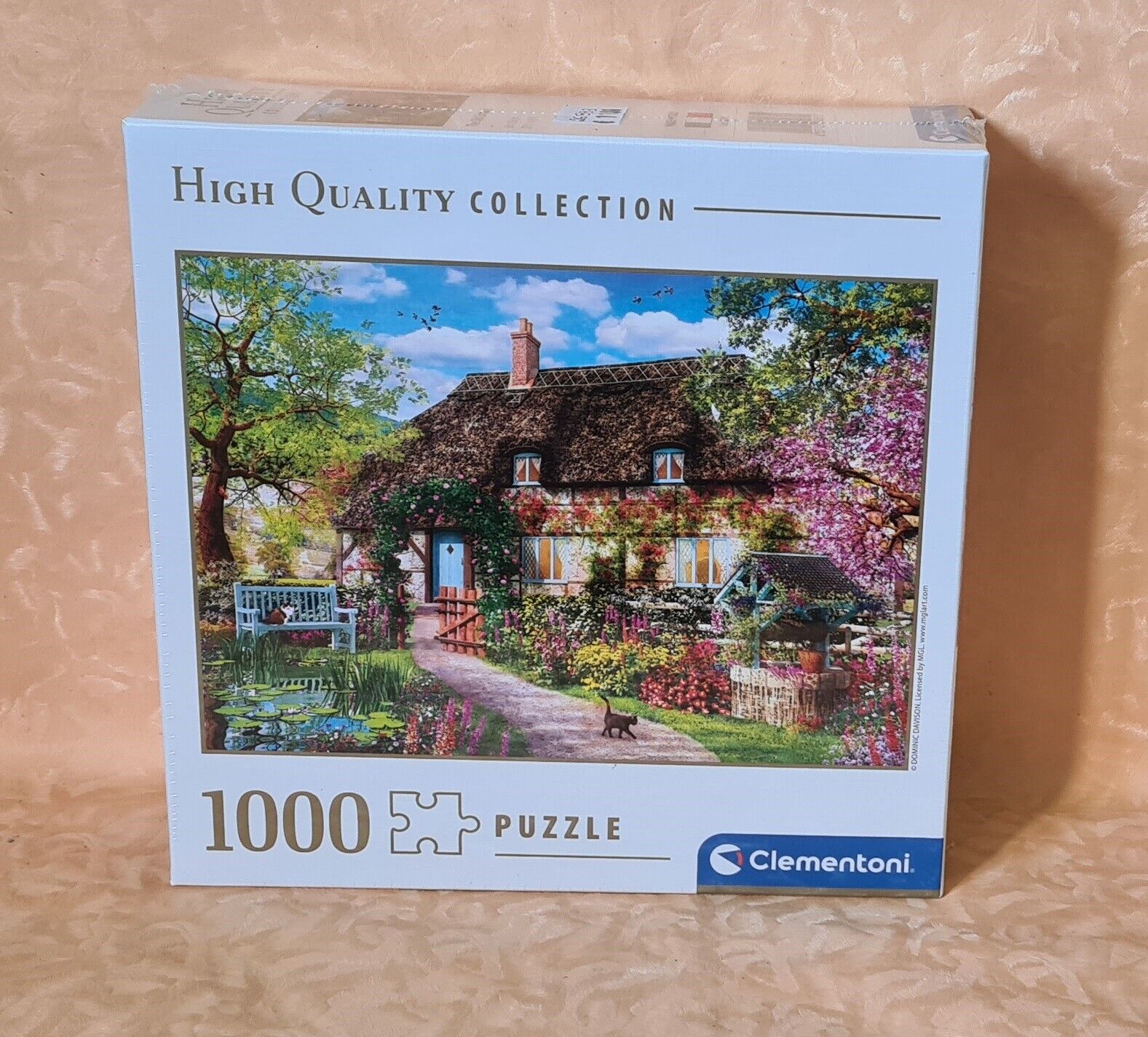 PUZZLE 1000 PEZZI CLEMENTONI 80061 THE OLD COTTAGE 50x69cm cod.26993