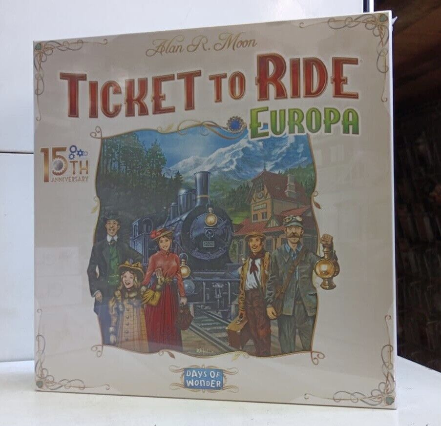 Ticket to Ride - Europa 15° Anniversario - Asmodee Italia