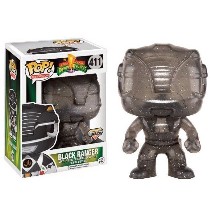 Funko POP Power Rangers Black Ranger Morphing #411 Figure