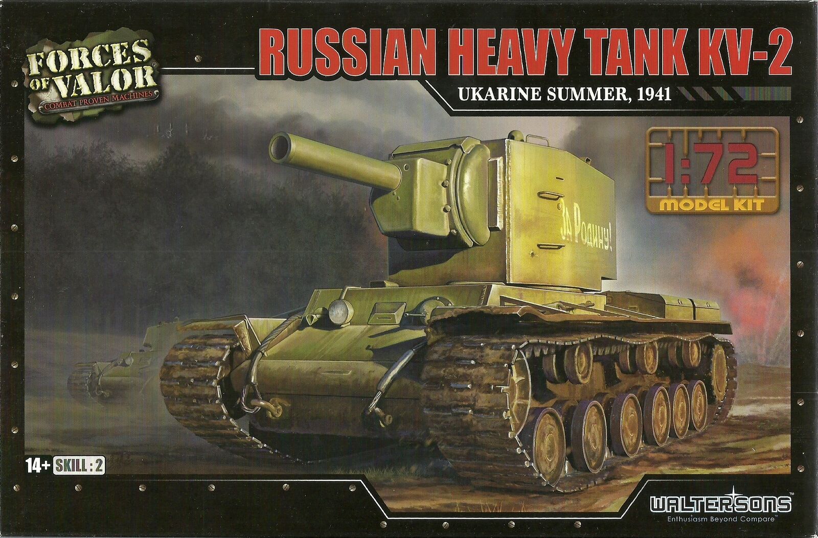 Forces of Valor 1/72 KV-2 (Ucraina, Estate 1941)