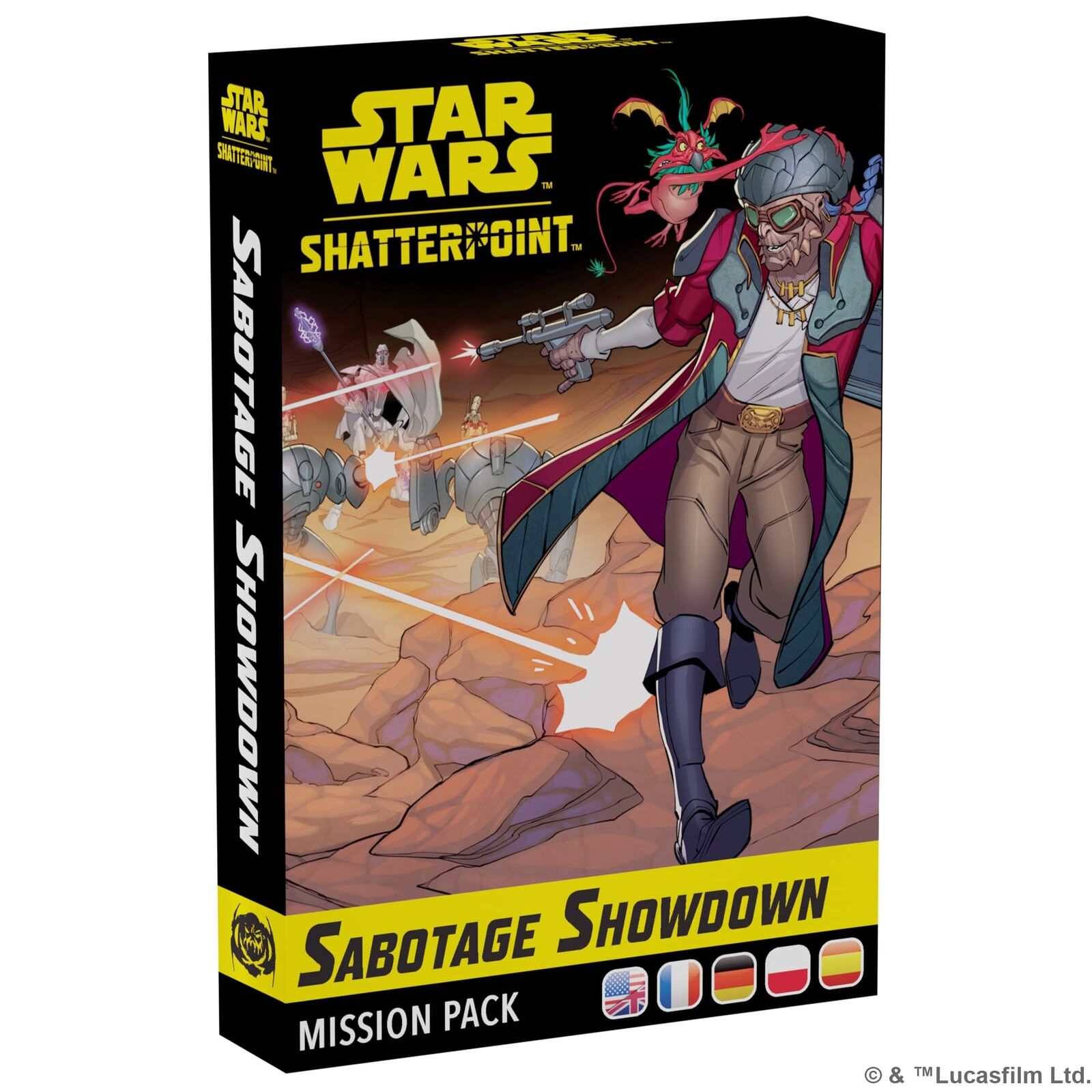 Atomic Mass Games   Star Wars Shatterpoint: Sabotage Showdown Mission Pack   Tab