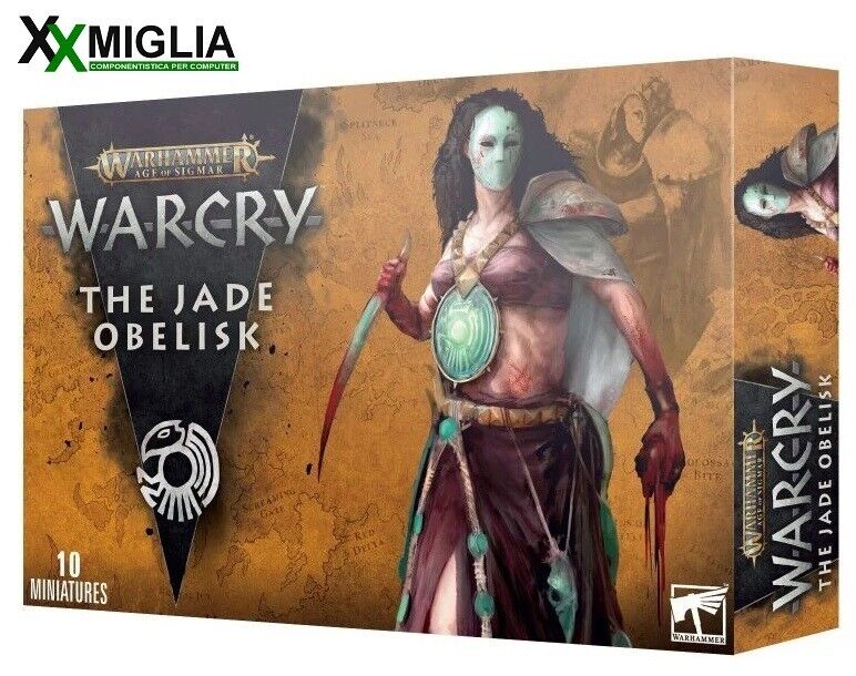 Warhammer Age of Sigmar Warcry - Disciples of Tzeentch - Obelisco Giada 111-96