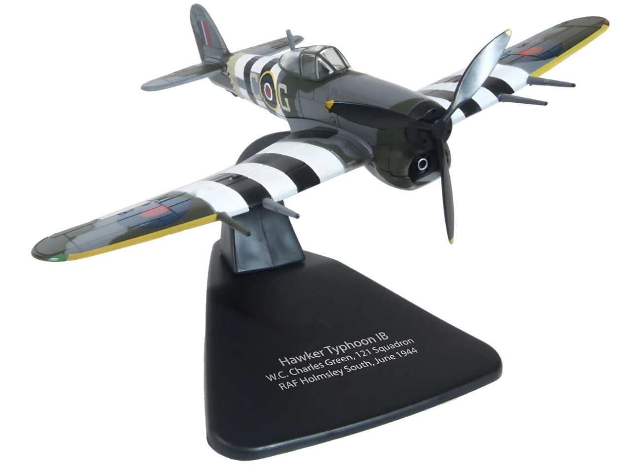 OXFORD DIECAST, HAWKER Typhoon IB - W.C Charles Green - 121 Squadron - RAF Ho...