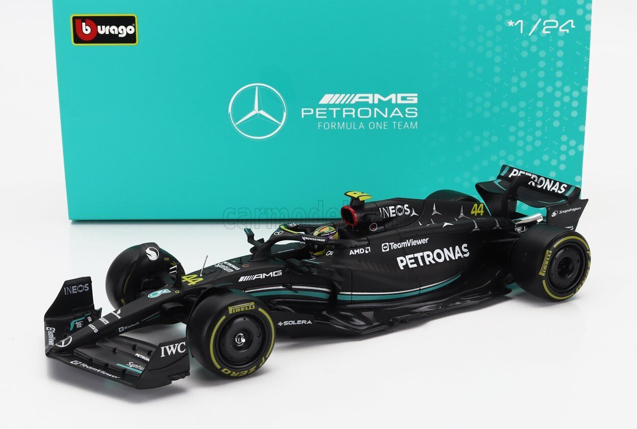1/24 BURAGO - MERCEDES GP - F1 W14 TEAM MERCEDES-AMG PETRONAS 18-28028-HAM