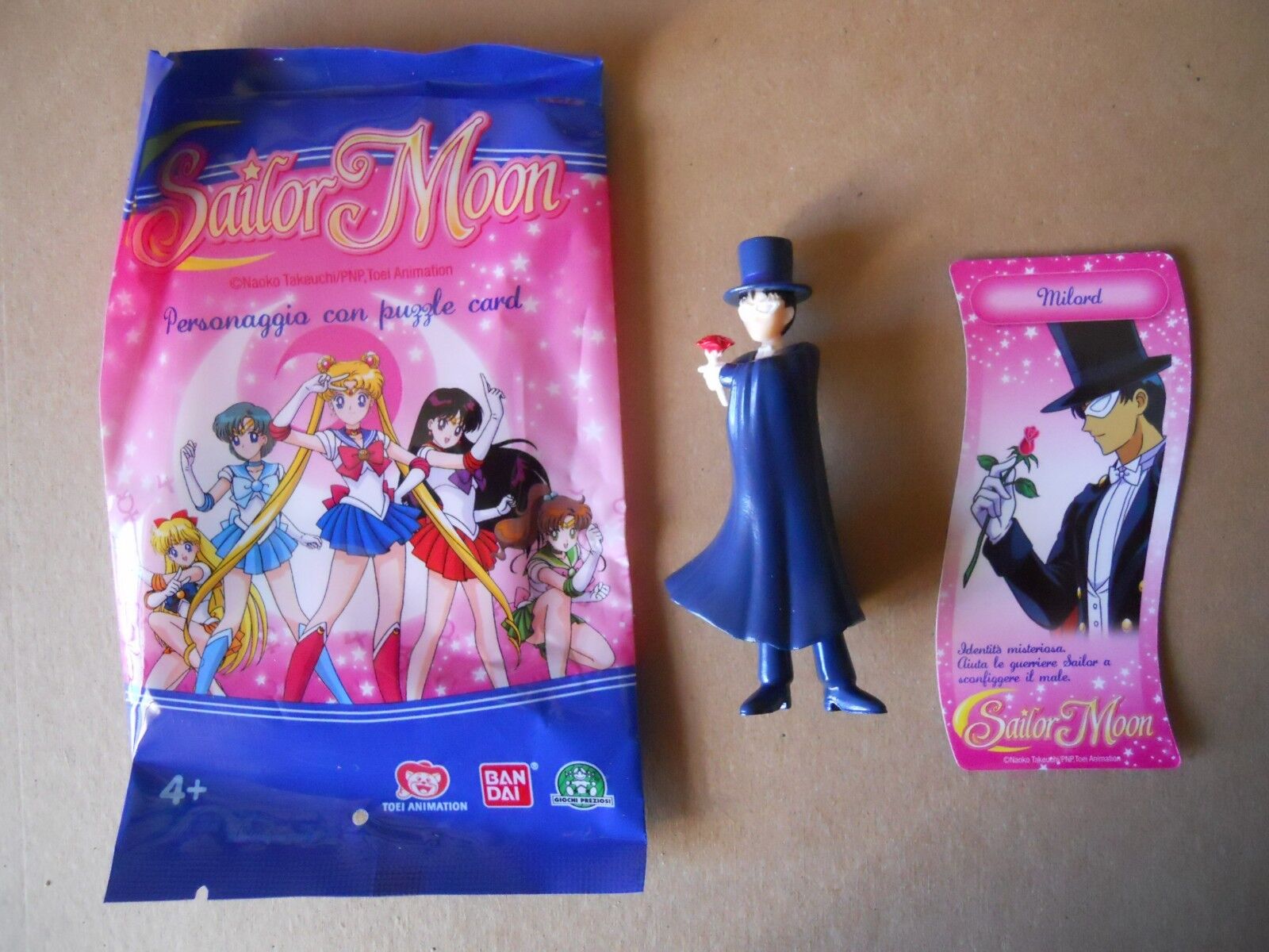 Bustina personaggio + Card SAILOR MOON Bandai Preziosi - MILORD #6
