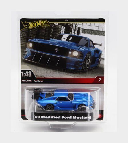 MATTEL HOT WHEELS HMD41-HWT04 FORD USA - MUSTANG MODIFIED COUPE 1969 - BLISTER B
