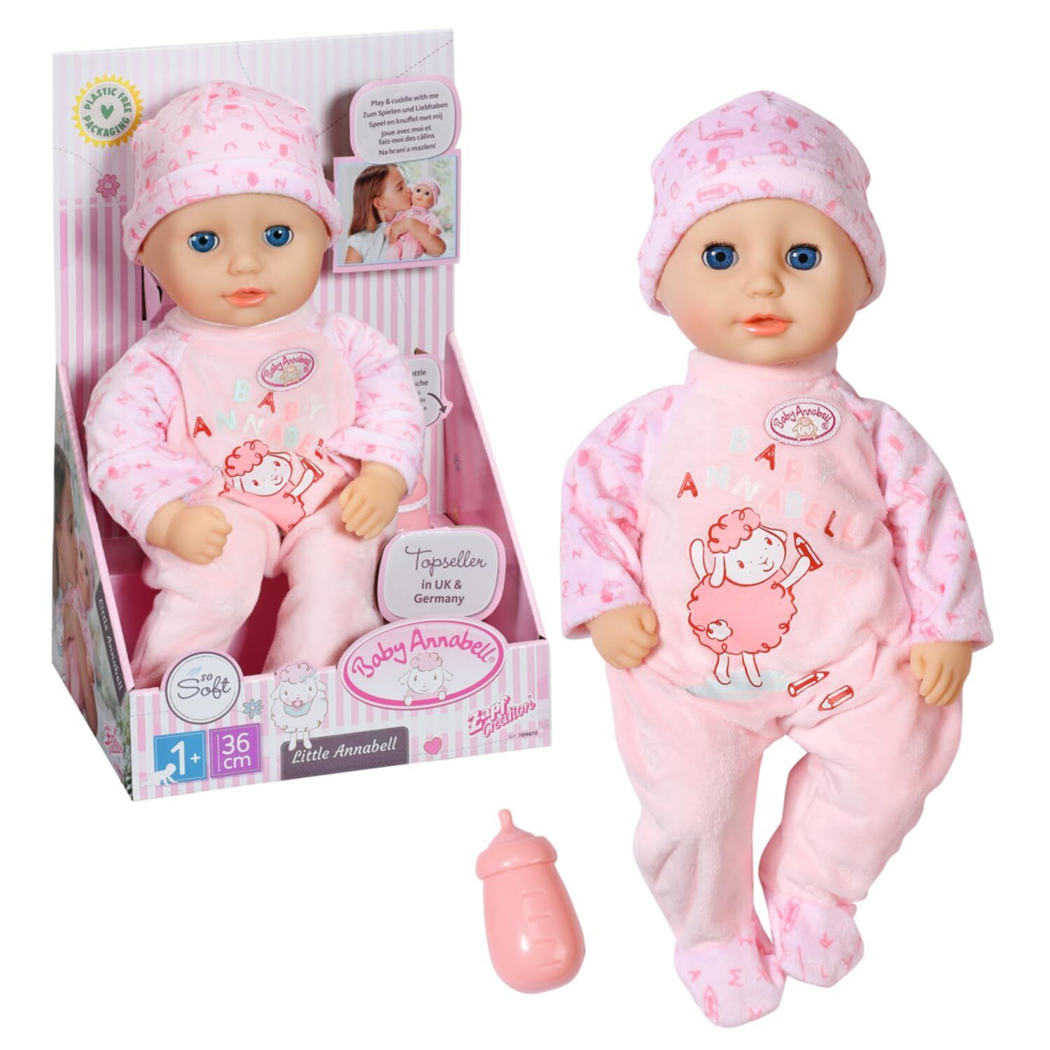 Baby Annabell 515 709870 Little Annabell 36cm Doll,Toy