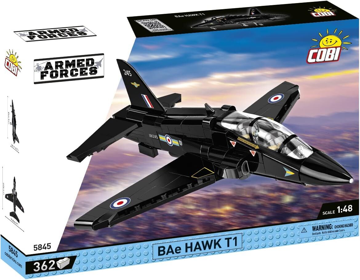 COBI, Aereo BAE HAWK T1 - 362 parti, 1/48,  COB5845