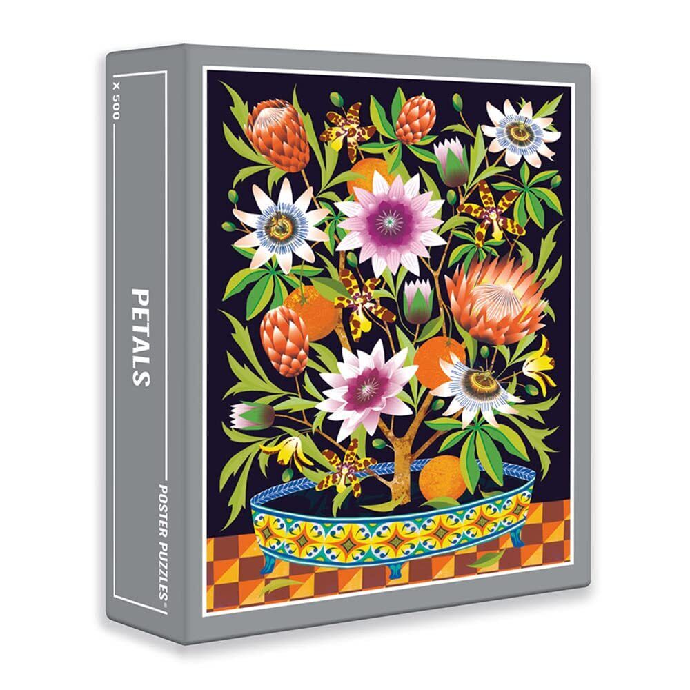 Cloudberries Petals Puzzle: 500 Piece Jigsaw Puzzles for Adults, 500 Piece Flowe