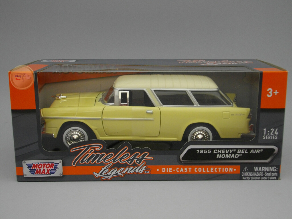 Chevrolet Bel Air Nomad (1955) - Motormax 1:24 - MX73248YE