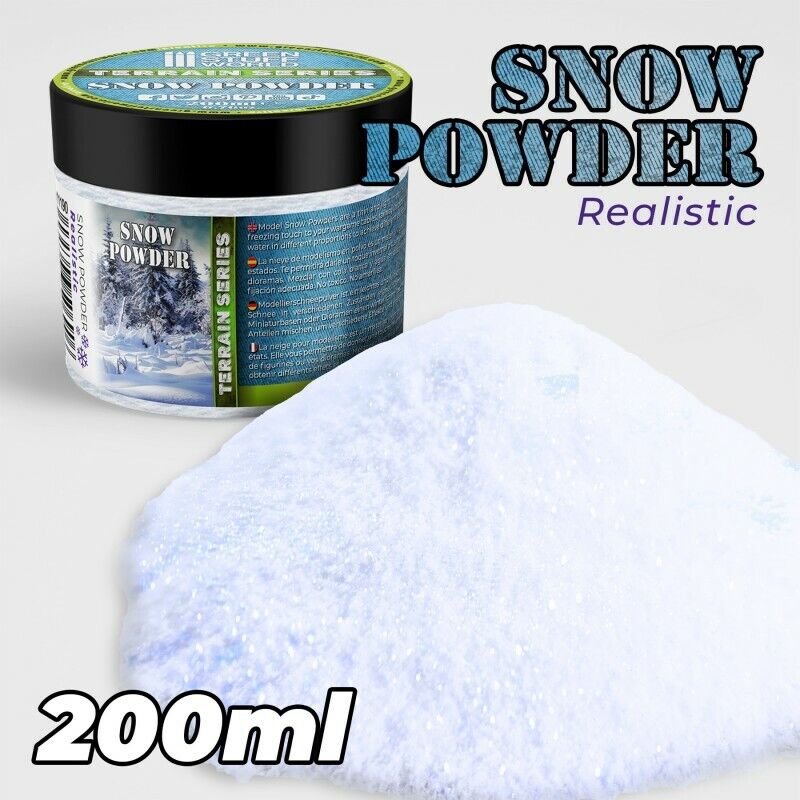 Neve per modellare - REALISTIC 200ml - Imbasettamento paesaggi e basette