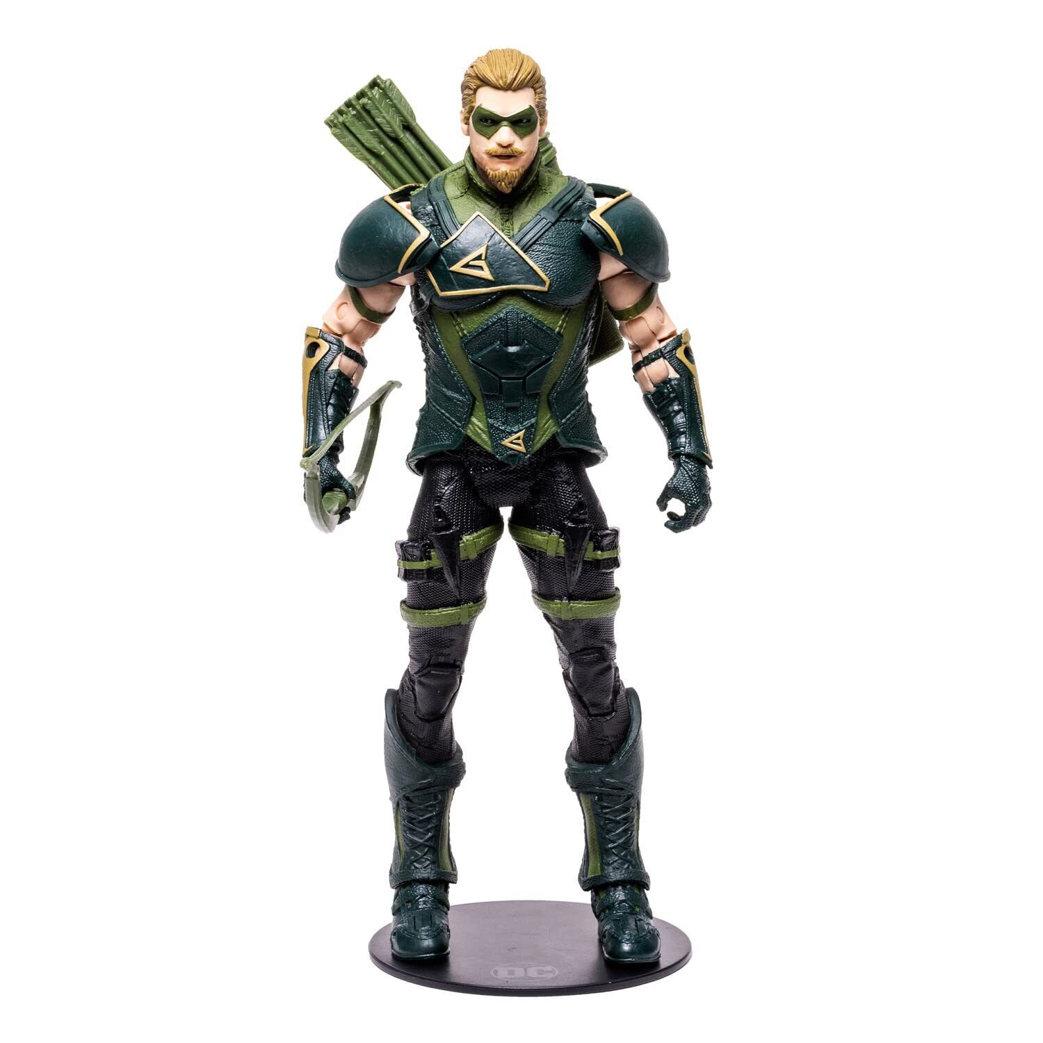 McFarlane DC Gaming 7 Inches Figures WV7-Green Arrow, (TM15381P), Multicolor