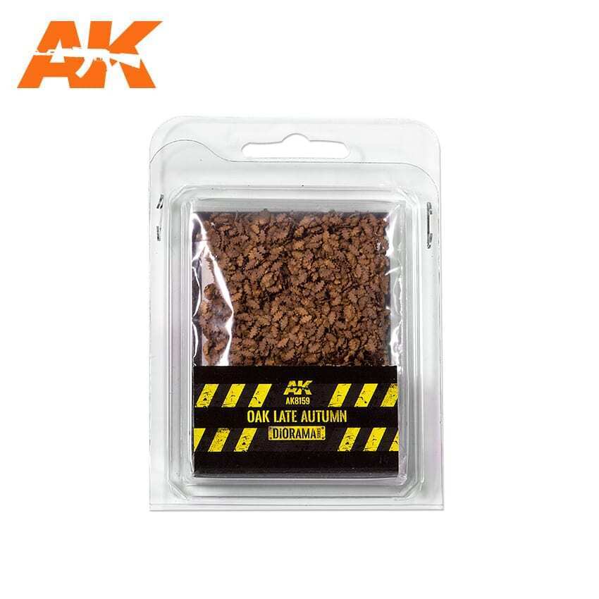 Oak Late Autumn Leaves 1:35 (bag 7gr) Diorama Series AK INTERACTIVE