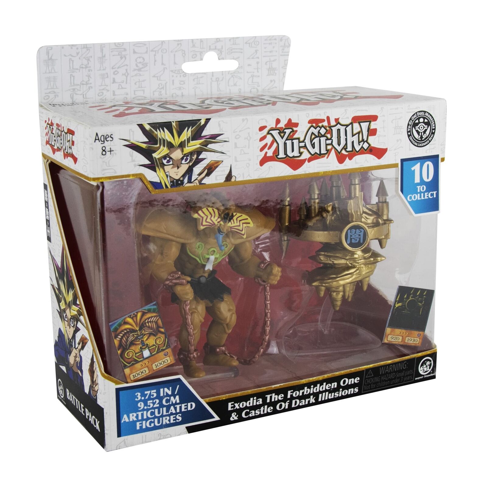 Yu-Gi-Oh! 2 Figure Battle Pack- Exodia & Castle of Dark & Exodia the Forbidden O