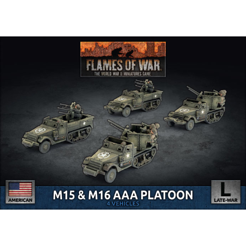 Flames of War M16 & M16 AAA Platoon