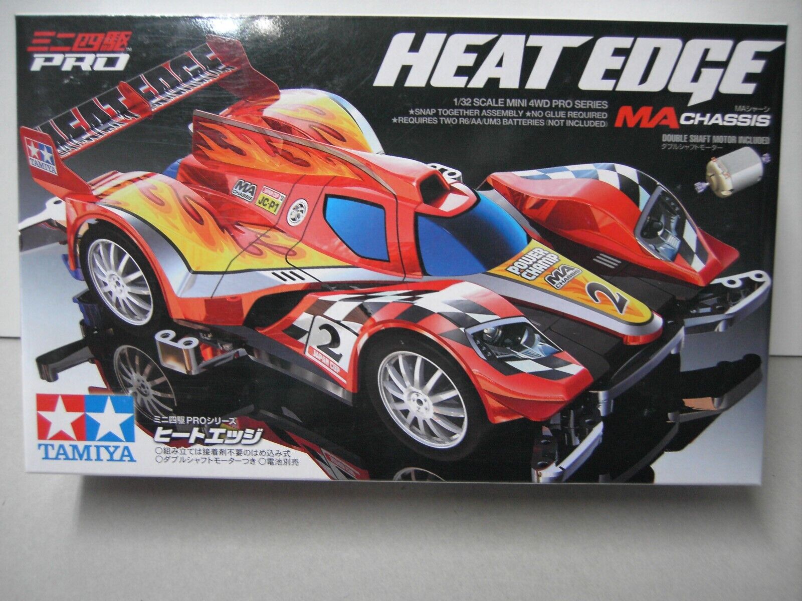 TAMIYA MINI 4WD 4X4 18636 HEAT HEDGE PRO SERIES MA CHASSIS 1/32 SCALE KIT