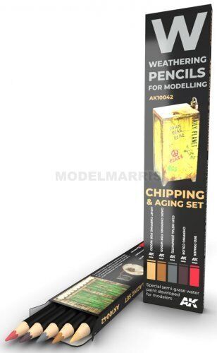 AK AK10042 Watercolor Pencil Set Chipping