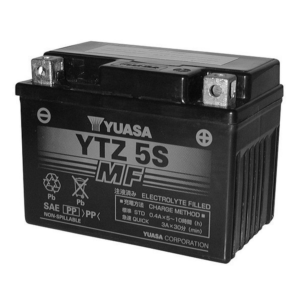 BATTERIA YUASA YTZ5S CON   A CORREDO FOR HONDA Z 125 MONKEY 2018-2021