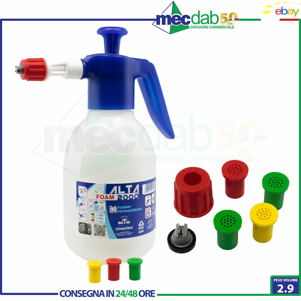 Pompa a Pressione 1800cc Forma schiuma FOAM 2000 ALTA DI MARTINO