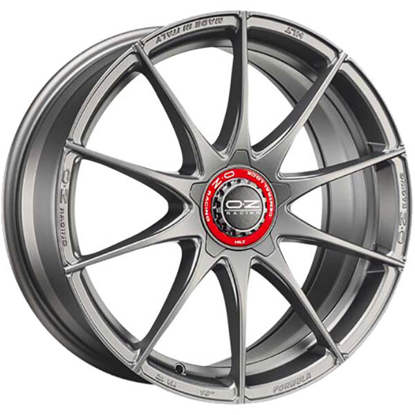 CERCHIO IN LEGA OZ RACING FORMULA HLT PER SKODA FABIA 7.5X18 5X100 GRIGIO C 57N