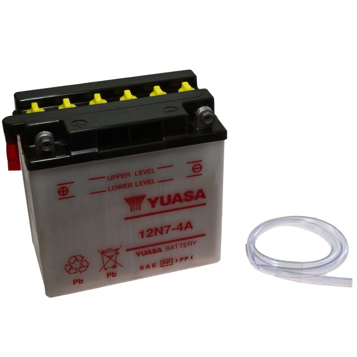 BATTERIA 12N7-4A YUASA SENZA   PER SUZUKI 125 GN 1994-1999