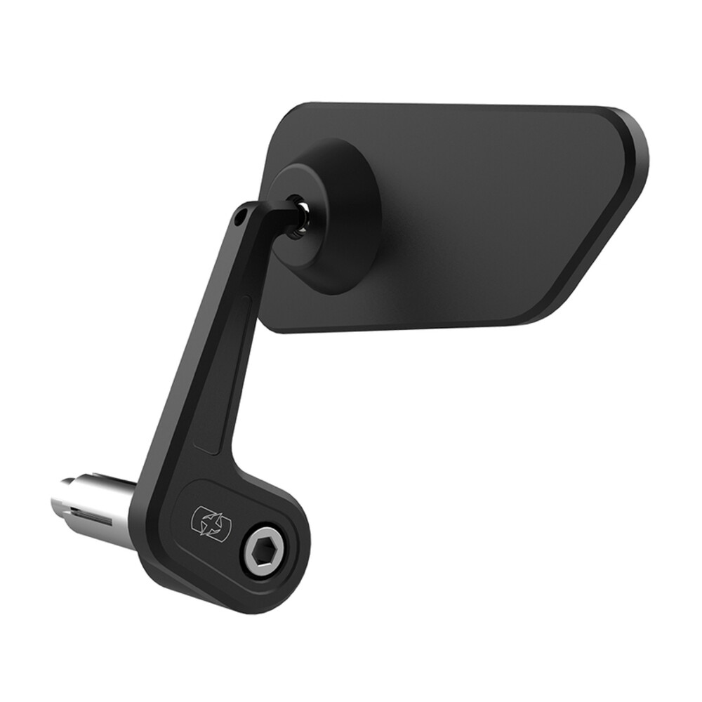 Retrovisore Estremo Manubrio Sinistro Universale OXFORD Horizon-Negro per Moto