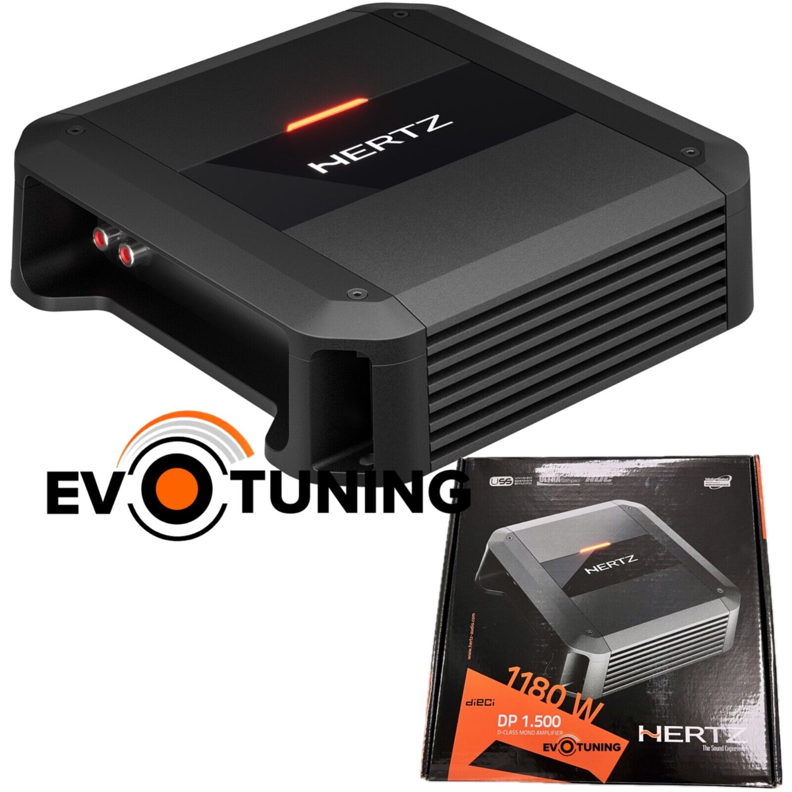 Amplificatore per Subwoofer Hertz DP1.500 Dieci Power 1180W Max con Crossover
