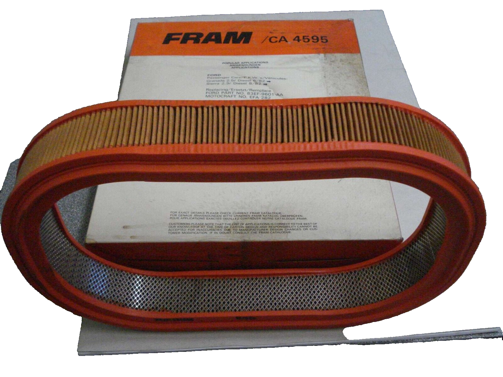 Filtro aria - FRAM 4595