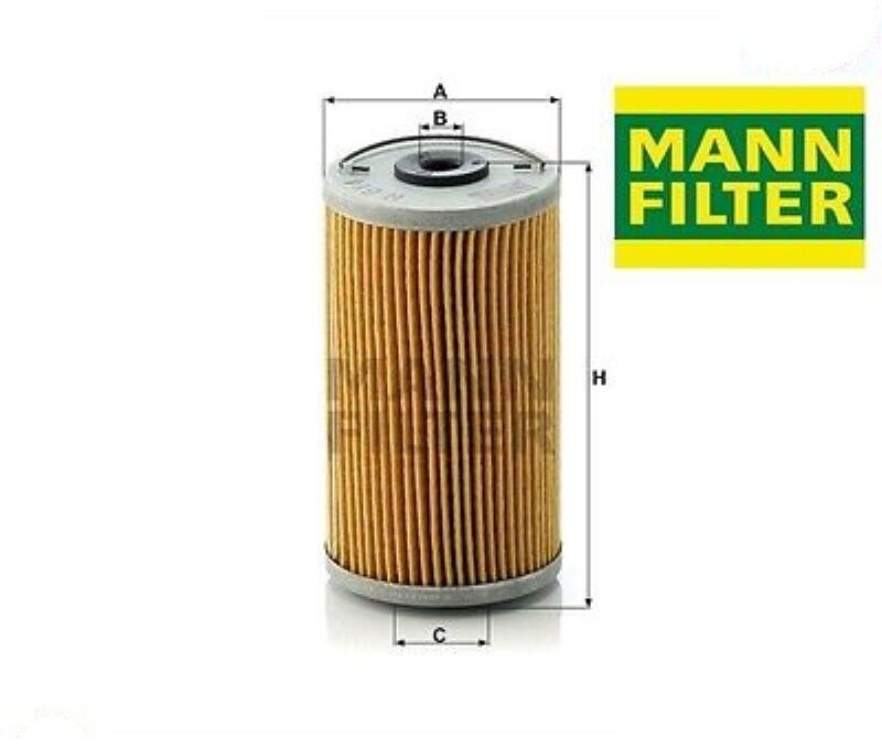H614N Filtro olio (MANN)