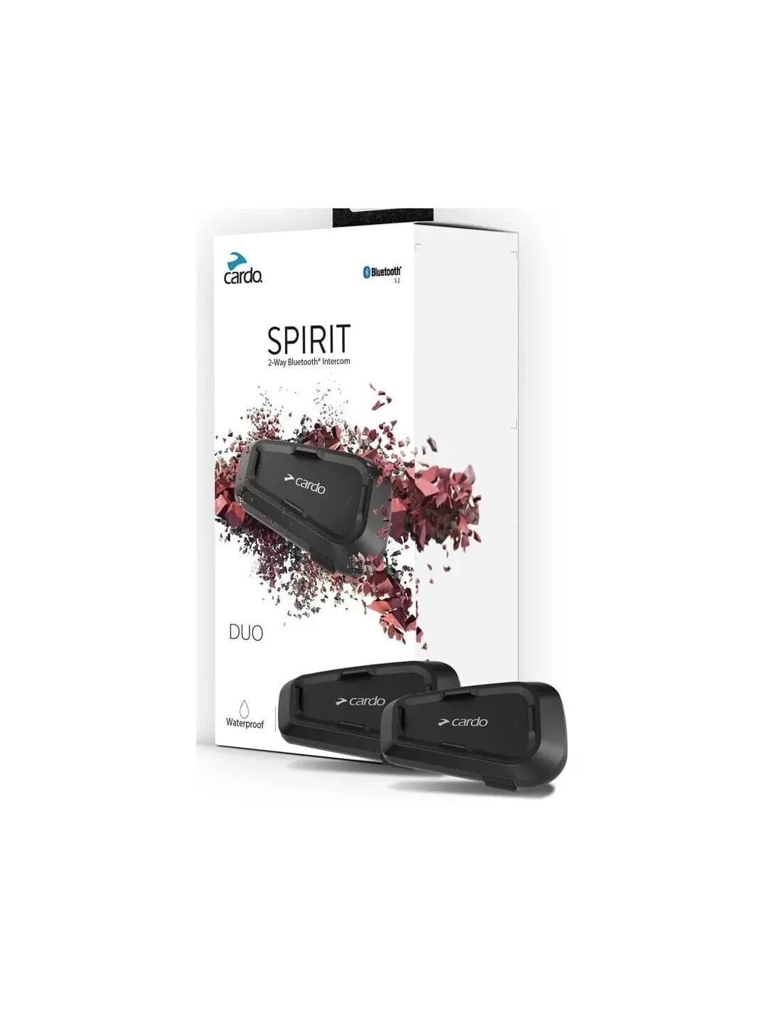 SPRT0101 Cardo Interfono Bluetooth Spirit Duo Moto Afs Roma