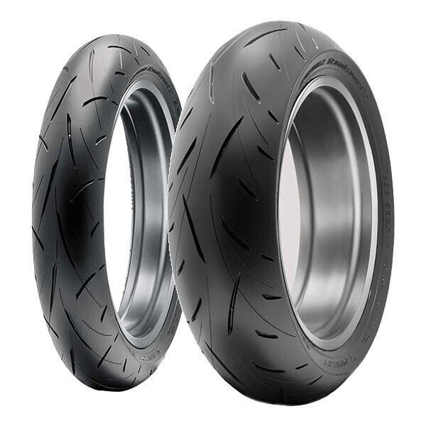 COPPIA GOMME DUNLOP 120/60-17 ROADSPORT 2 DOT2021 + 180/55-17 ROADSPORT 2