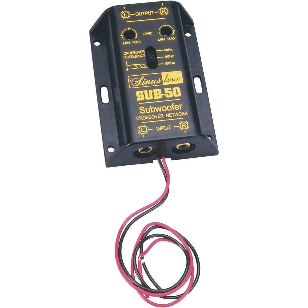 Sinuslive SUB-50 Cross Over Subwoofer