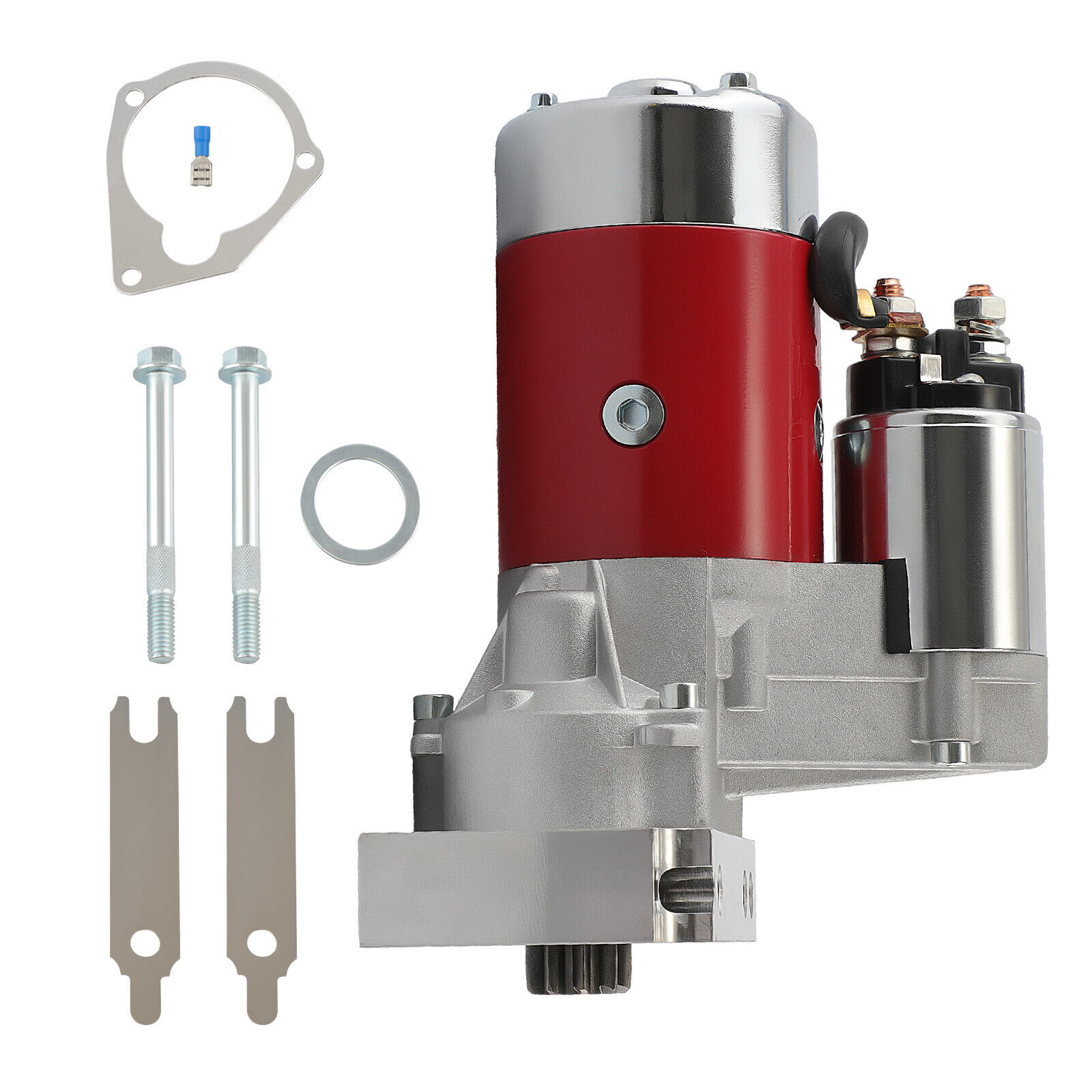 Alluminio Mini Starter Motor Inline Motorini avviamento for Chevy-V8 Small Block