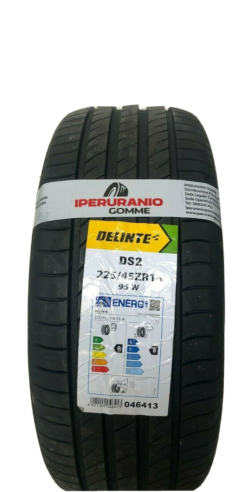 Pneumatici Nuovi 225/45R18 95W DELINTE DS2 4 STAGIONI M+S 2254518