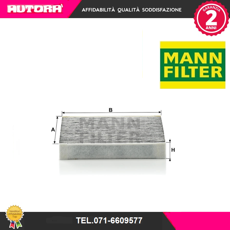 CUK2030 Filtro, Aria abitacolo (MARCA-MANN FILTER).