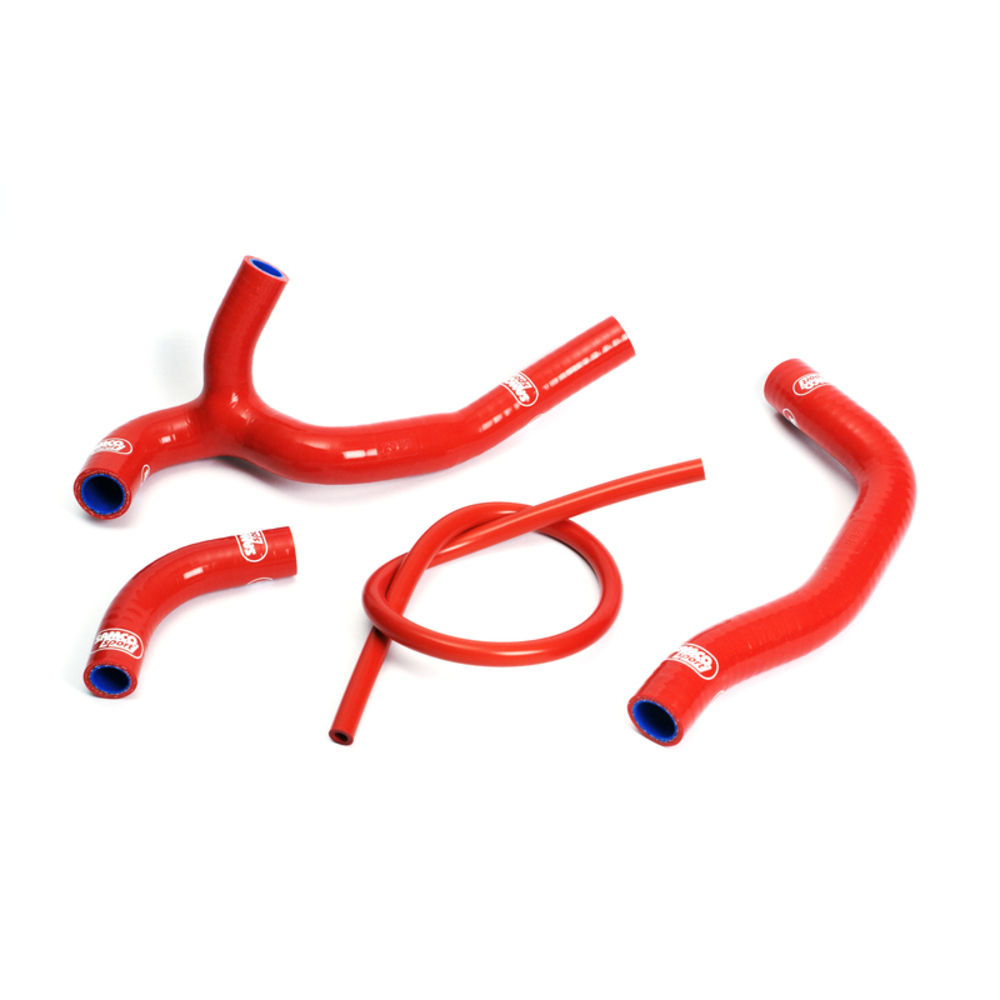 Kit Manicotti SAMCO Honda Rosso hon-28-rd per Moto Ricambi