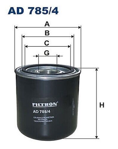 FILTRON ad 785/4 Aria Essiccatore Cartuccia,Compressed-Air Sistema per ,Astra ,