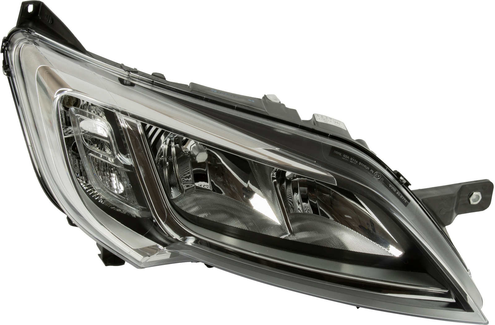 Faro anteriore Per H7 portalampada Motor Cromo Per Fiat Ducato 14- DX