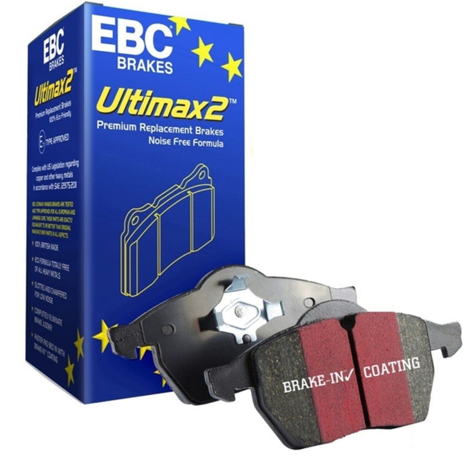 Toyota Landcruiser EBC Ultimax Pastiglie Freno Posteriore Dp993
