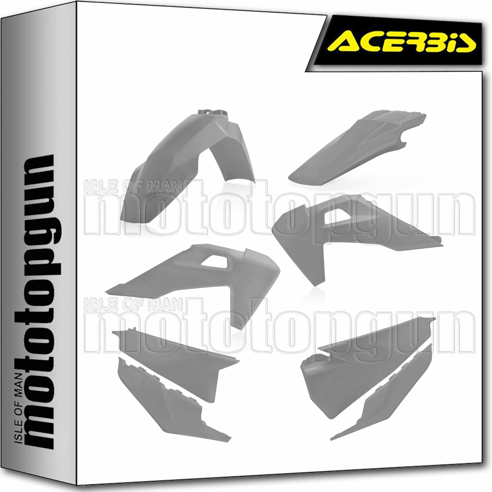 ACERBIS 0023482 KIT PLASTICHE GRIGIO HUSQVARNA FC 250 2019 19 2020 20