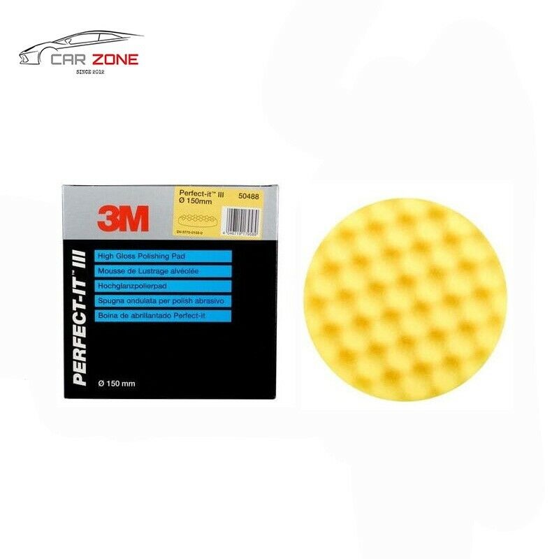 3M 50488 Tampone abrasivo leggero (150 mm) Morbido, di taglio medio