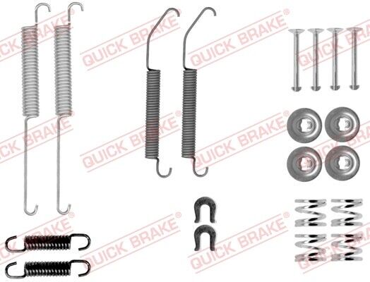 QUICK BRAKE 105-0033 Kit Accessori, Freno Scarpe per Citroën, Mitsubishi, Nissan