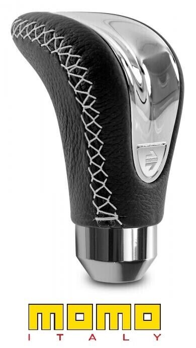 Pomello cambio MOMO Combat Evo nero Chrome