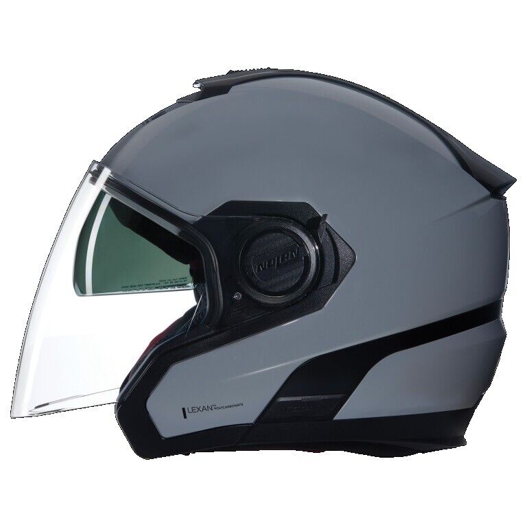 CASCO JET NOLAN N40-5 OMOL.06 CLASSICO 303 GRIGIO LUCIDO TAGLIA XXL