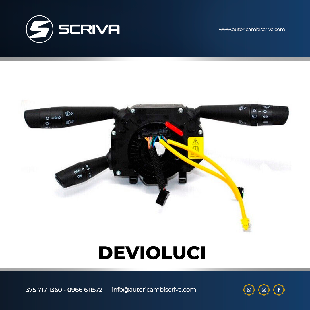 Devio Luci Devioluci 3 Leve Cruise Control per Fiat Grande Punto EVO